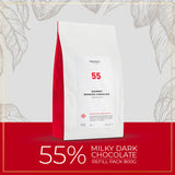 55% Extra Milky Dark Chocolate