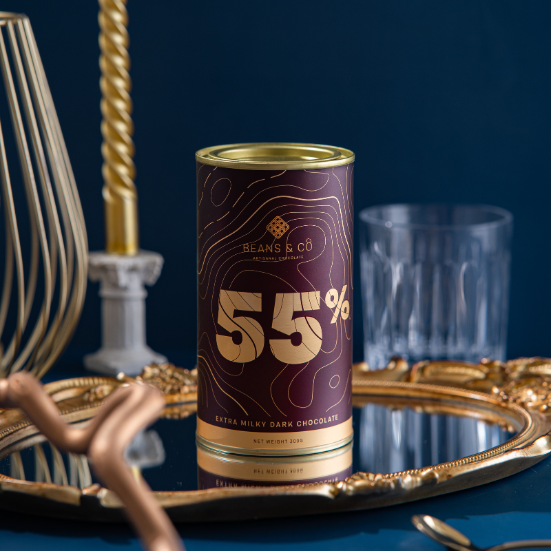55% Extra Milky Dark Chocolate