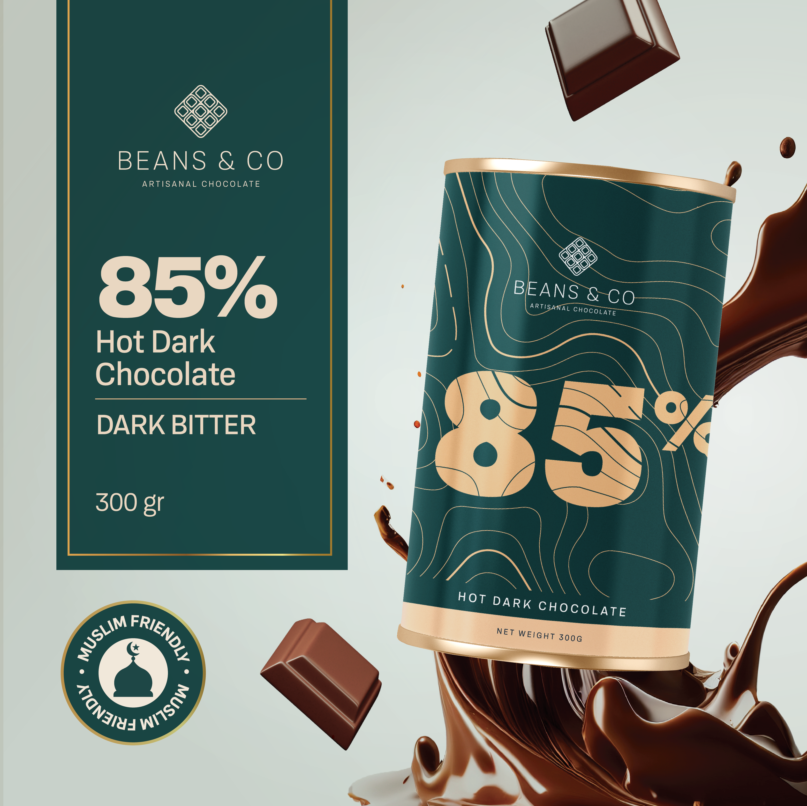 85% Hot Dark Chocolate