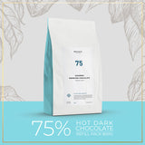 75% Hot Dark Chocolate