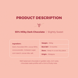 55% Extra Milky Dark Chocolate