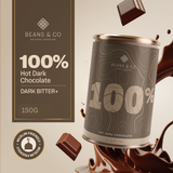 100% Hot Dark Chocolate