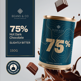75% Hot Dark Chocolate