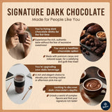 Offer 75% & 100% Hot Dark Chocolate