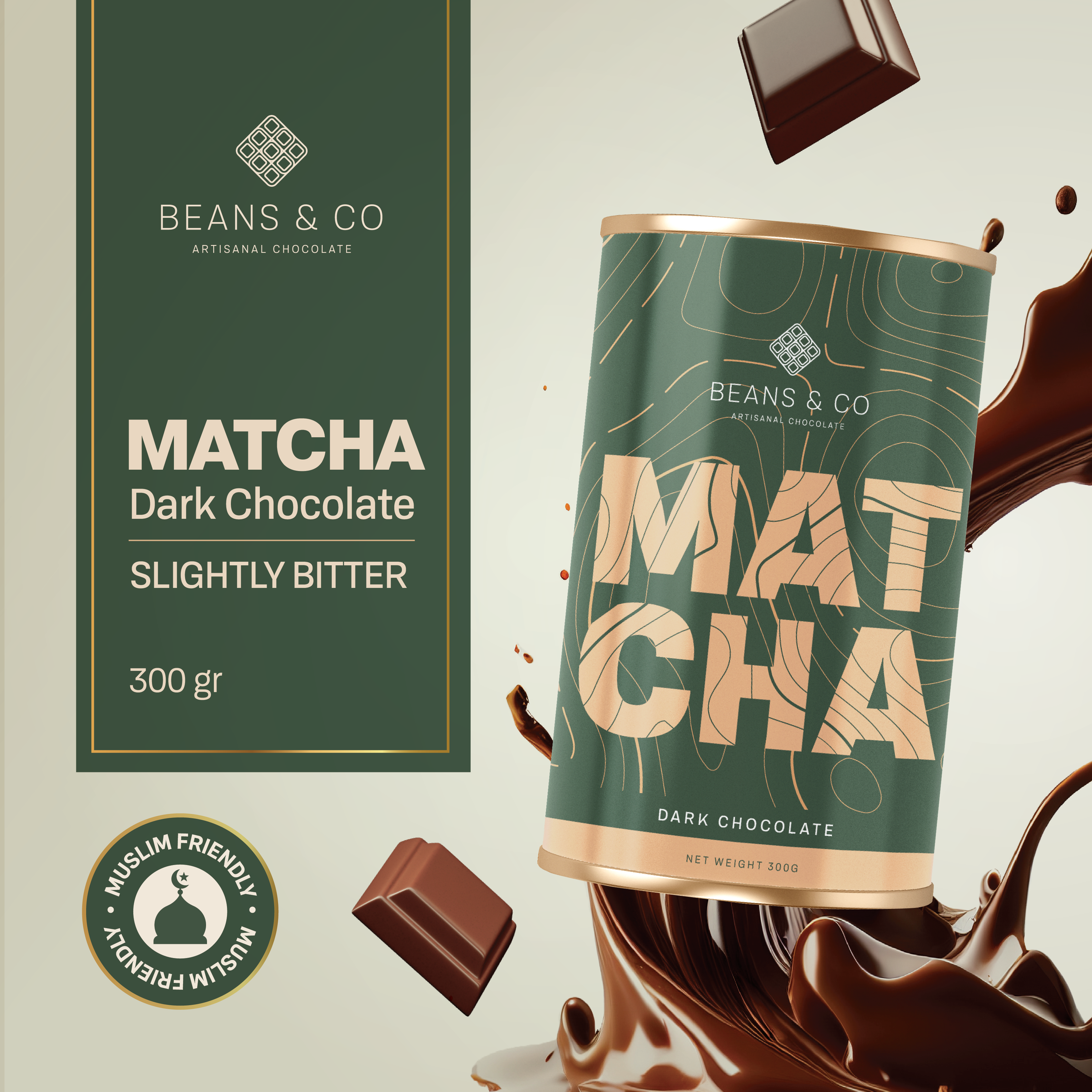 Matcha Dark Chocolate