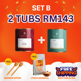 Merdeka Bundle - 2x 550g with Granola