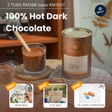 100% Hot Dark Chocolate